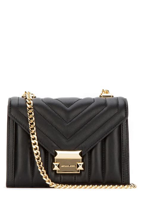 michael kors whitney small messeb|Whitney Small Quilted Leather Convertible Shoulder Bag.